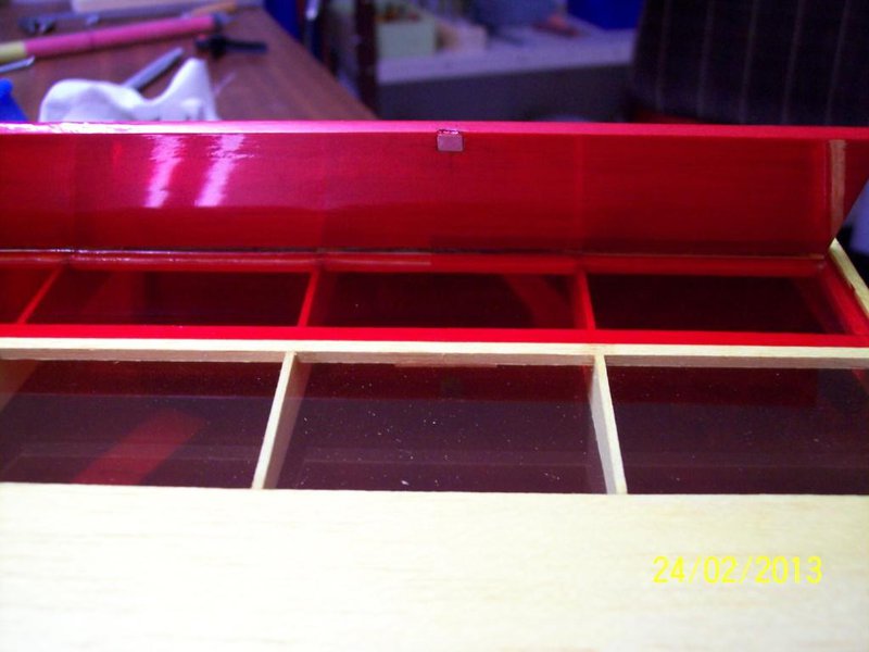 Magnet in der Klappe