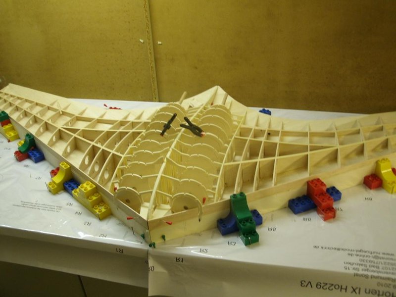 Noch fehlt die Nasenleiste und die Triebwerksöffnung