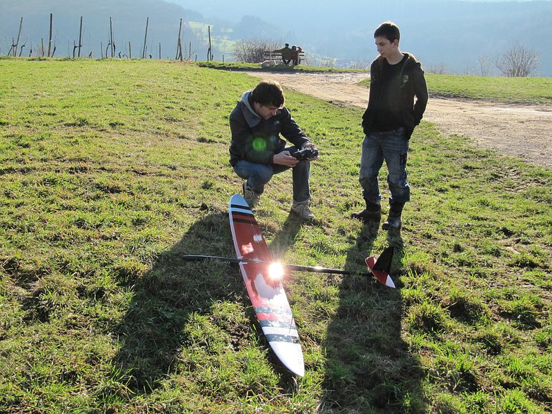 Marco, der stolze Neu-Nadelianer