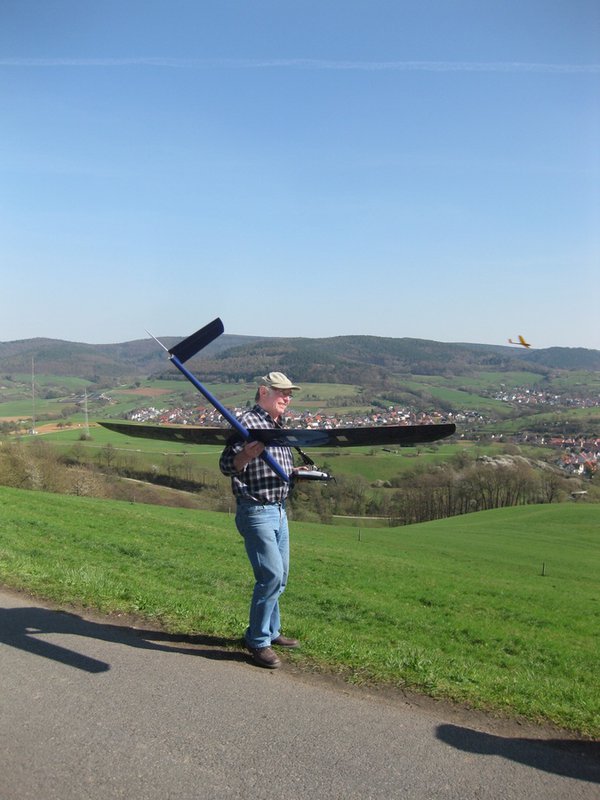 Heiner Fischer und seine V-Ultra Piccolo (Eigenbau :-) )