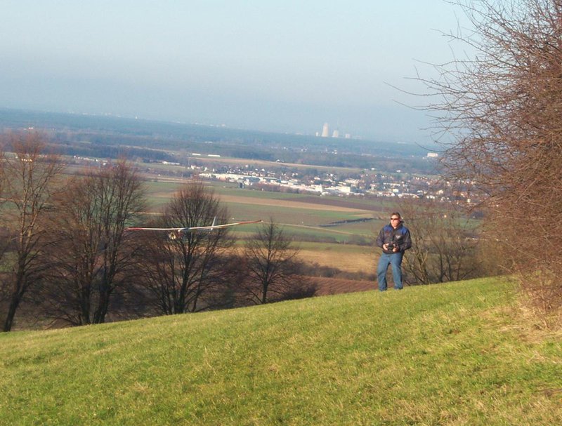 Adam an der Flitsche mit Corrado