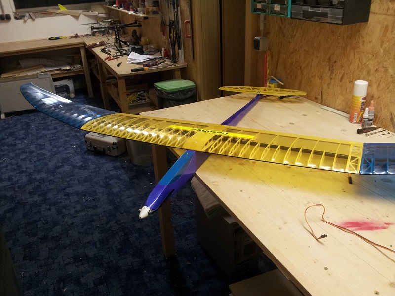 Noch in der Werkstatt geschossen