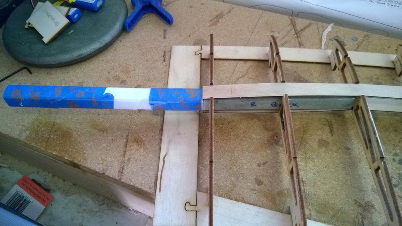 Wing joiner - left wrapped