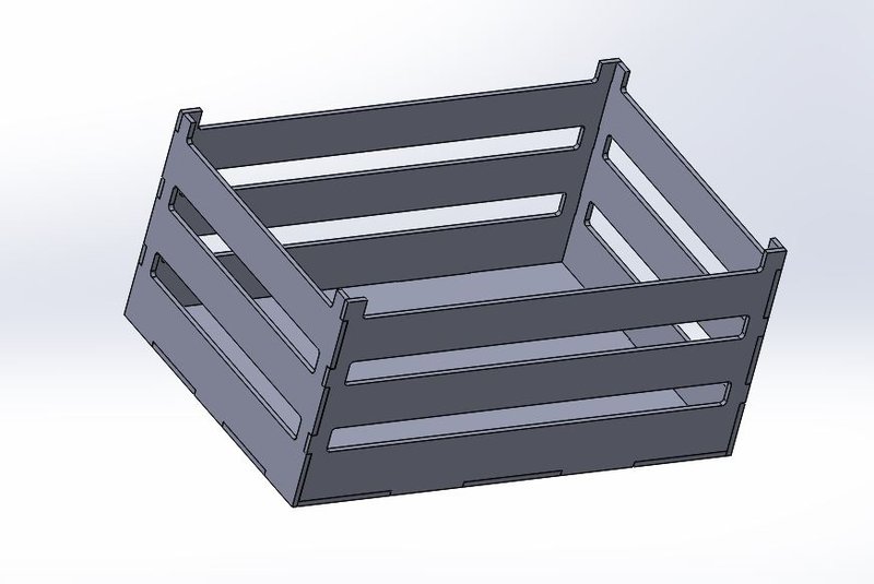 Kiste 18 X 12 x9 cm Hoch