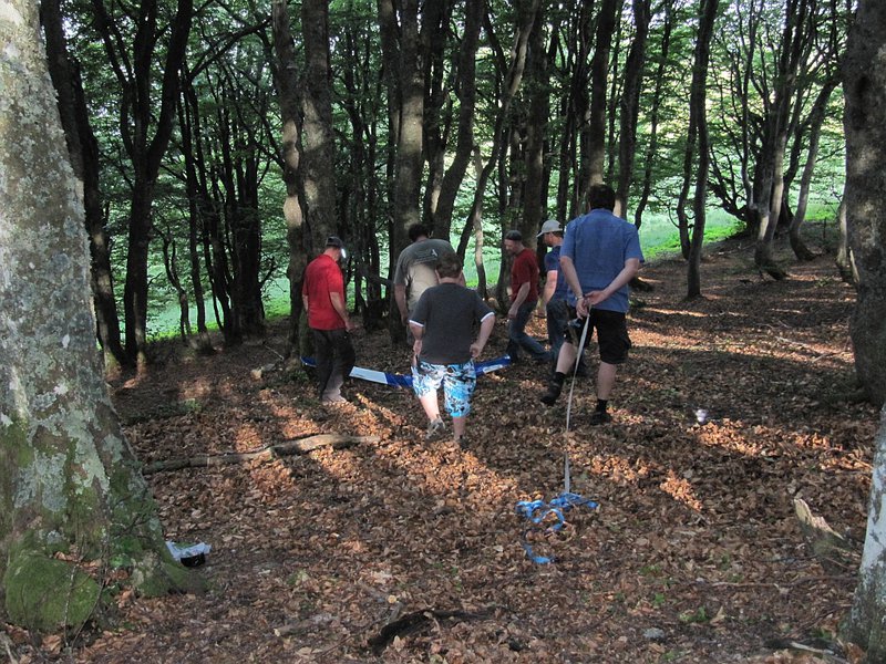 Geschafft! ...und nach wenigen Sekunden war die Absturzursache geklärt.