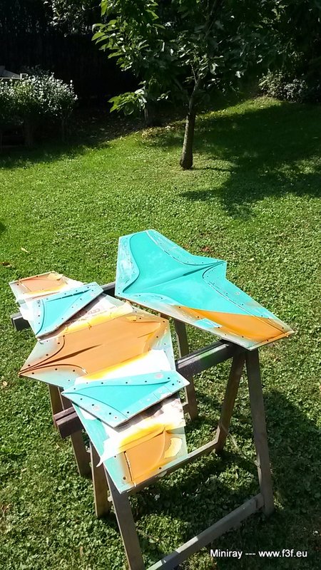 Lackierung mit UP-Vorgelat