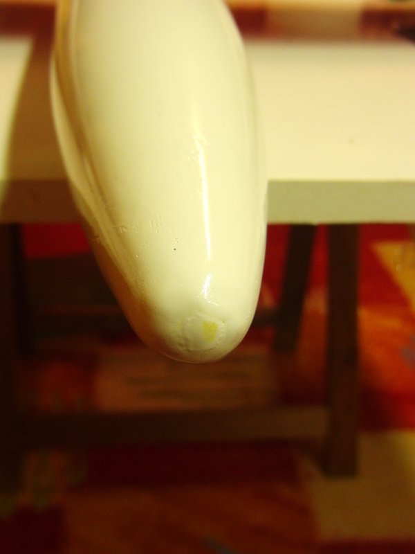 Nasenloch verschlossen