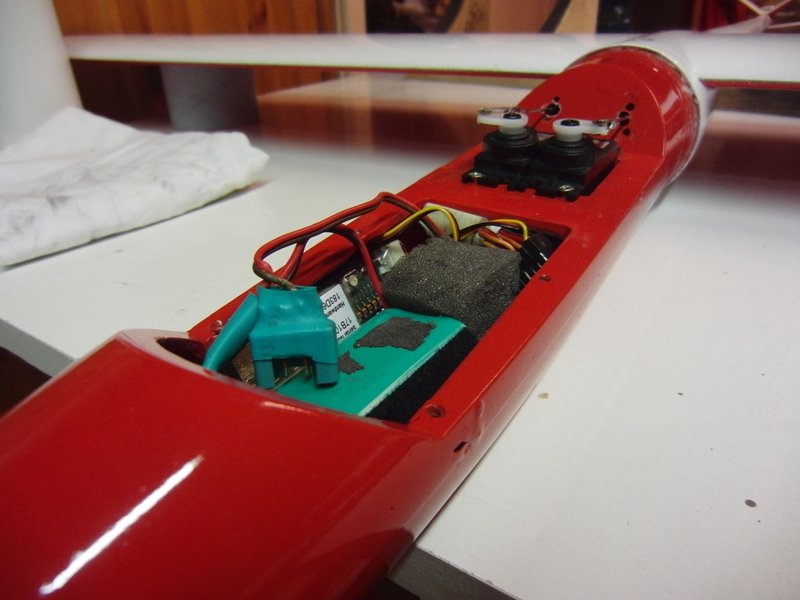 frischer Lack in rot