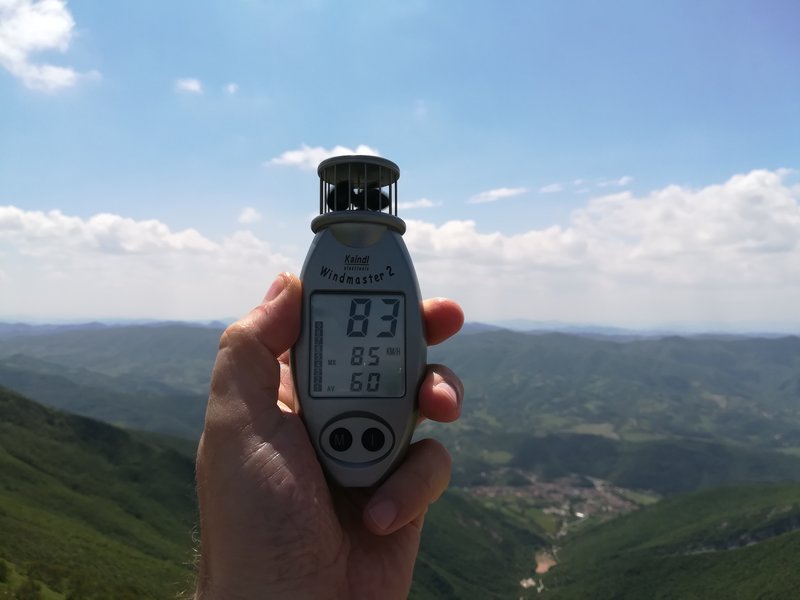 Der Wind am Hang hat Spaß gemacht