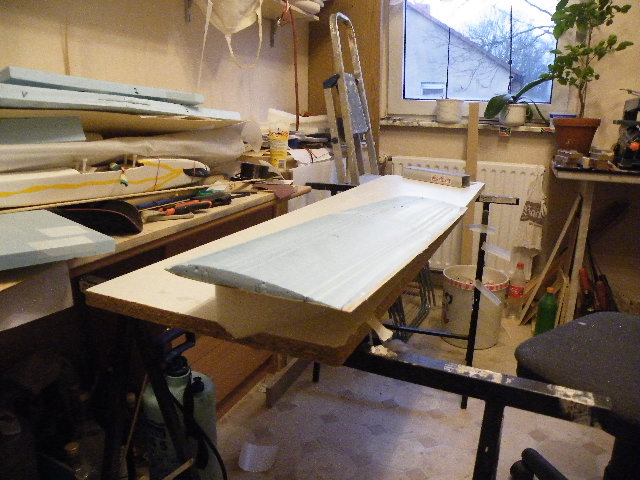 Oberseite noch ohne Holme und so