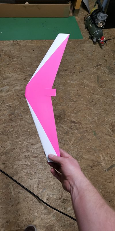 Fläche entformt - ich hoffe auf gute Sichtbarkeit :-D