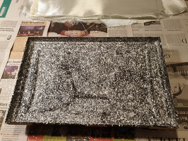 Kupplungsschicht aufgestreut