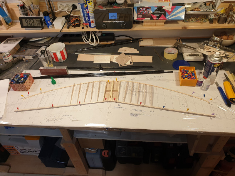 Ergebnis des ersten Bastelabends