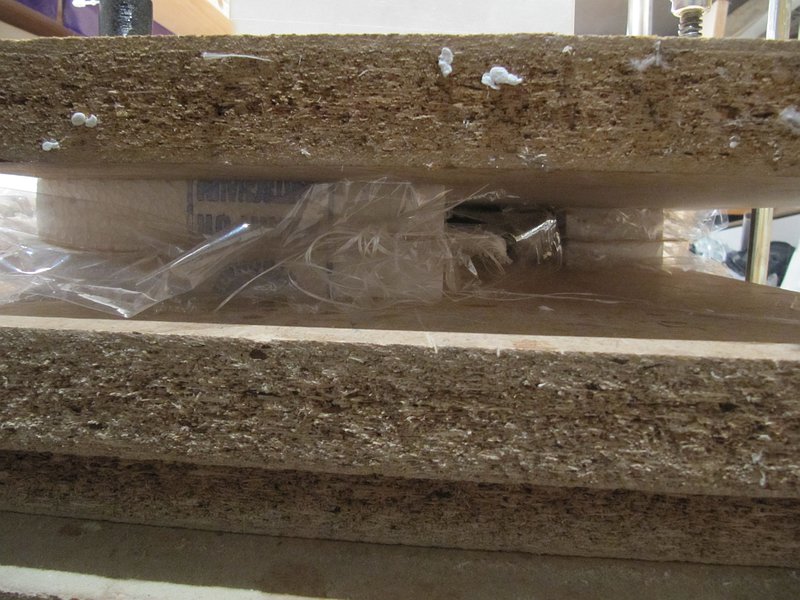 beide Flächenhälften sind fertig und in der Presse