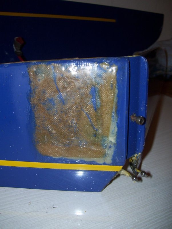 V-Leitwerk von Unten