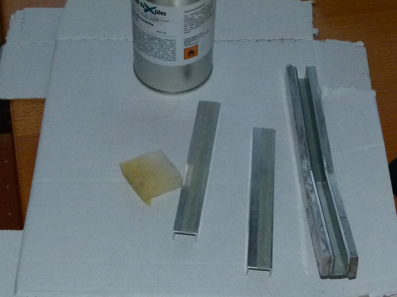 Mit 6 mal Wachsen und ein mal trennlack bekomme ich die Steckung hoffentlich Sauber aus der Form.