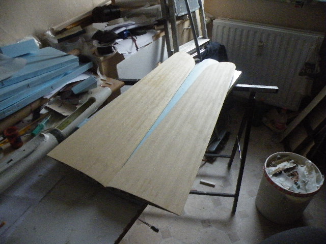 Beide außen Flächen fertig