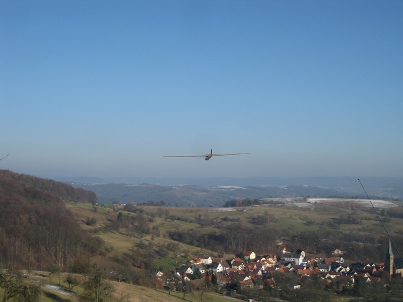 ..fand trotzdem keine Thermik