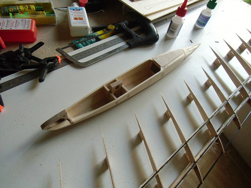 Das ist der Rompf im Rohbau, er wiegt 40 Gramm