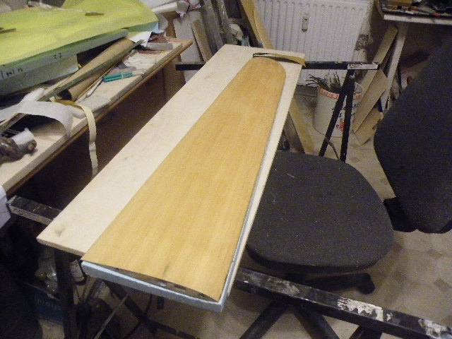 Erste Fläche mit 49 g Matte