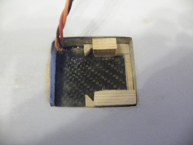 Servoramen nur eingelegt