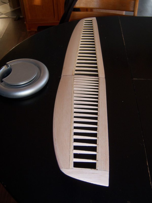 fertig verschliffene fläche