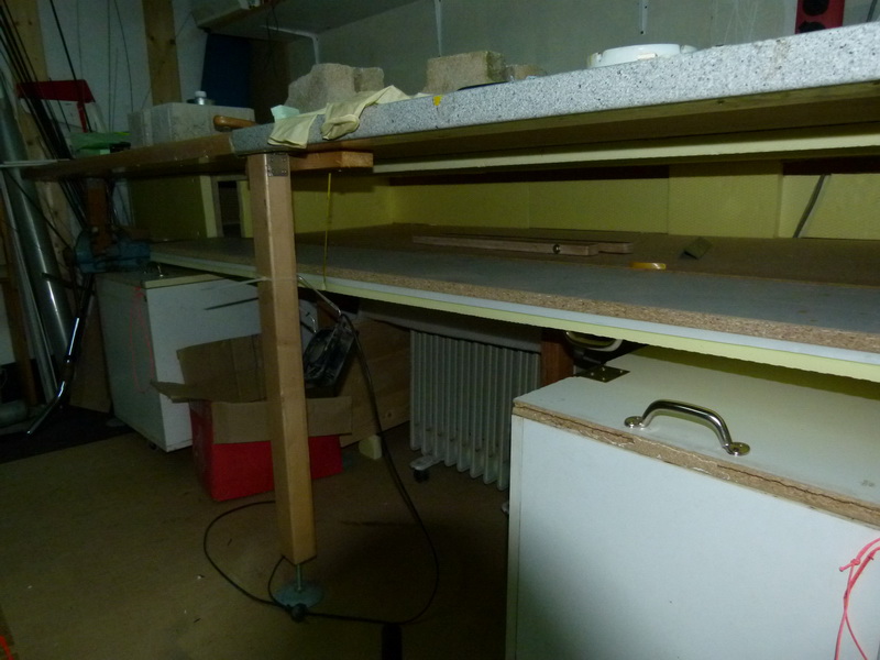 die neue themperbox offen  da haben auch 2 2,7m Tragflächen platz