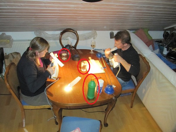 gegen den trockenen Hals