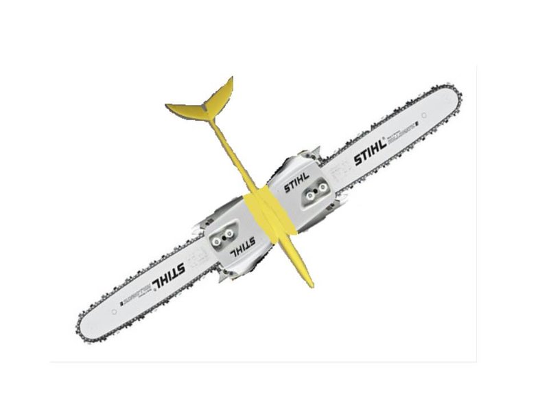 Focus Forstschwinge, die ultimative Waffe gegen Baumwipfel beim Hecken DS