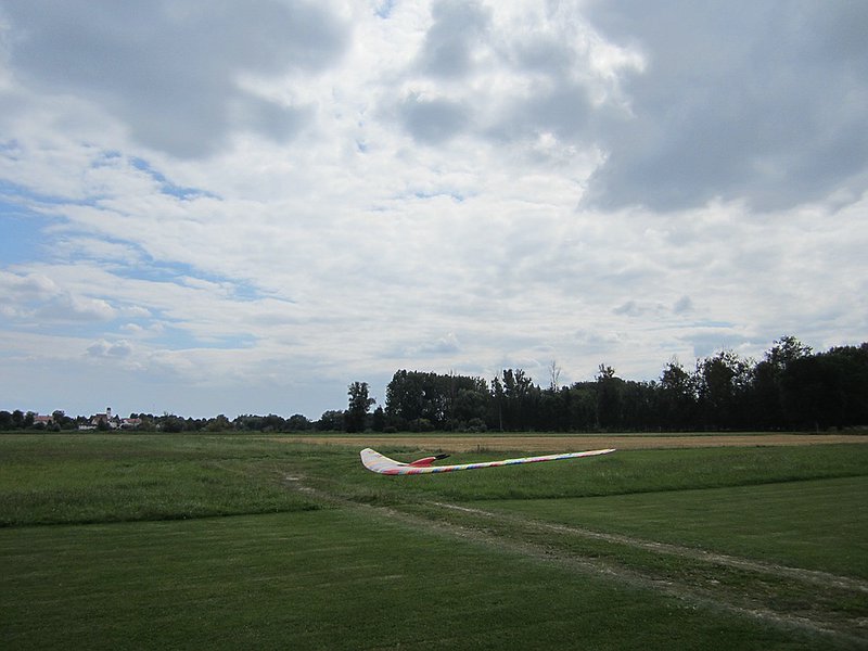 ..kurz vor der ersten Landung