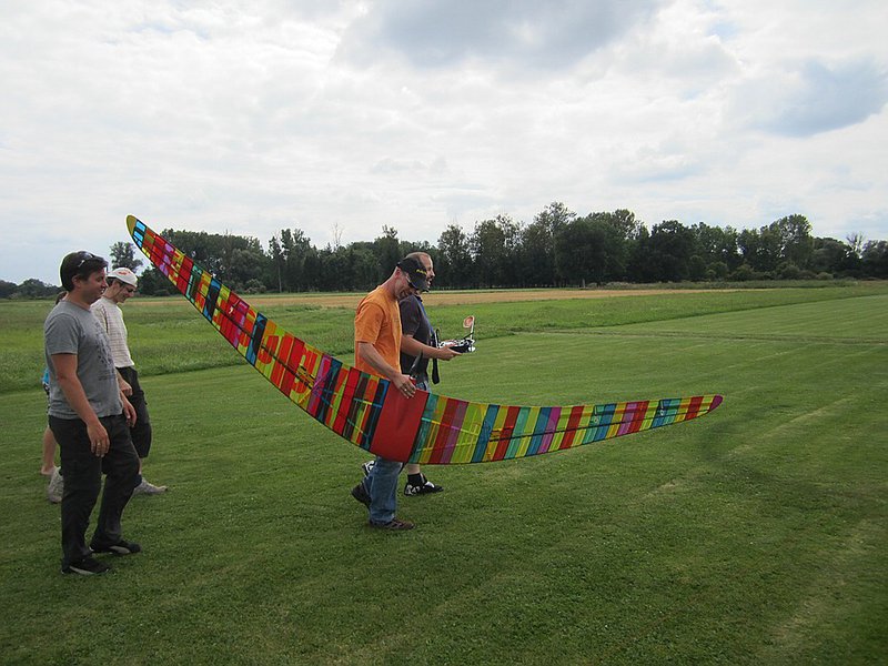gute Laune, nicht nur nach dem gelungenen Jugfernflug....