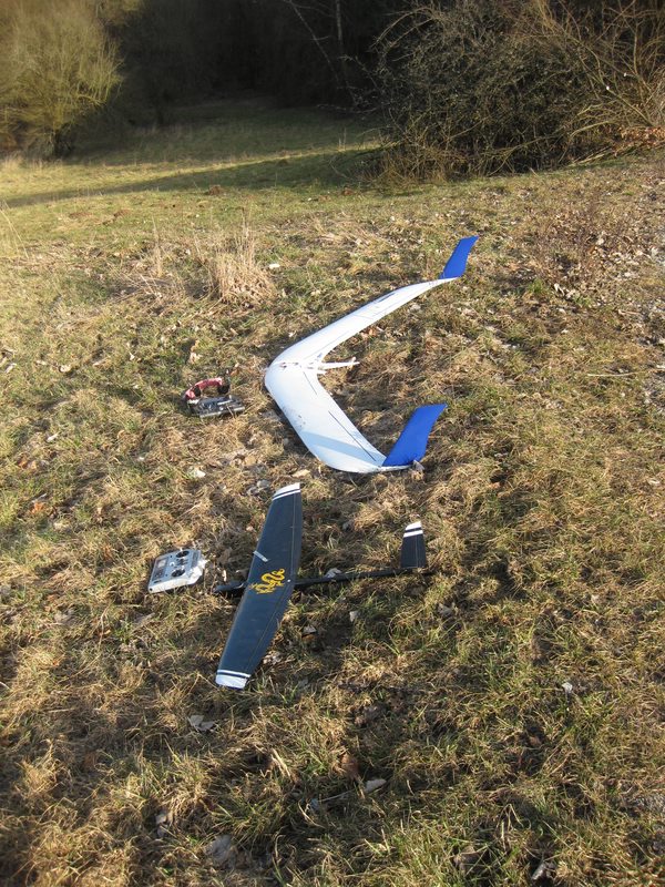 X-mess und Alex sein Querruder-Pups