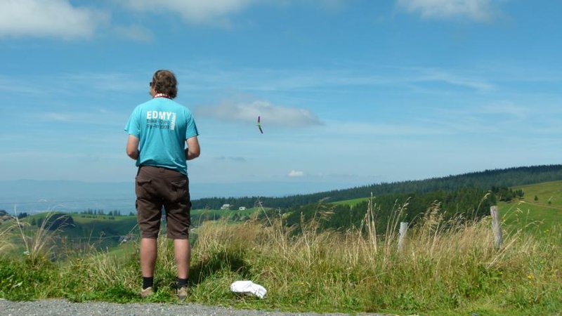 Thermikflug aufm Schauinsland