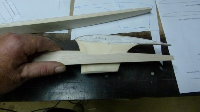 Durchbruch in der oberen Halbschale