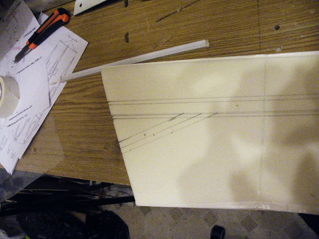 Das Dreieck mit Steckung und Wurzelholm