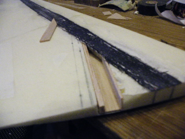 rechte und linke seite mit Balsa