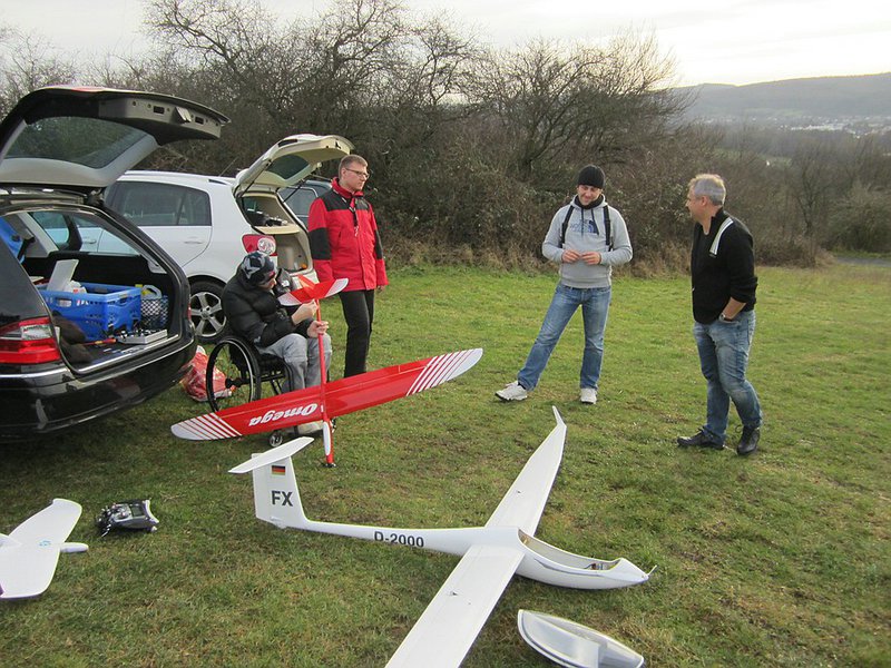 Maiky, Patrick, Stephan und Elmar