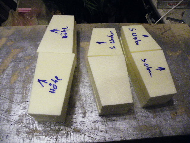 Kerne aus Ursal geschnitten