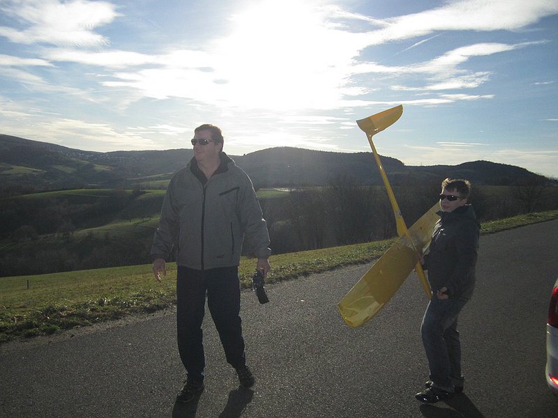 Die Elita hat den Tag überlebt, im Gegensatz zu dem schweren Verlust eines anderen Modells nach Funktionsausfall :-((