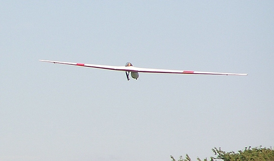 Werners IV im Landeanflug