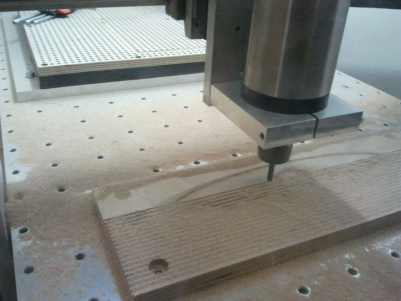 Nun geht es weiter mit dem Schlichten...